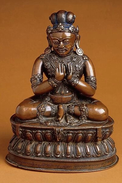 The Mahasiddha (Great Adept) Virupa, 837-909 (image 1 of 2), 15th century. Creator: Unknown