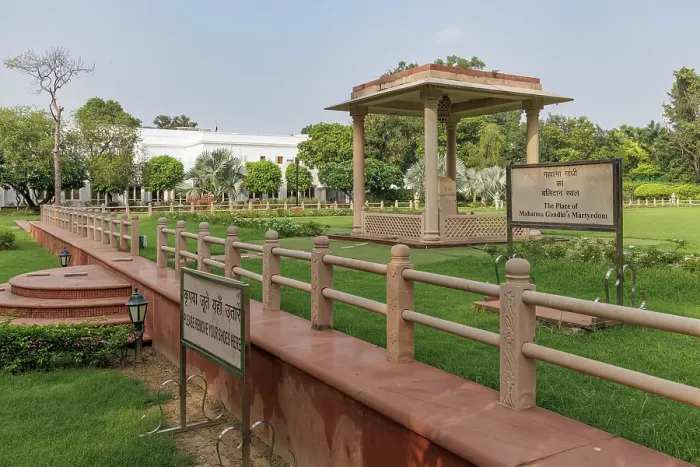 Framed Print : Mahatma Gandhi Memorial Museum, New Delhi, India, 2023. Creator: Peter Thompson Framed Print : Mahatma Gandhi Memorial Museum, New Delhi, India, 2023. Creator: Peter Thompson