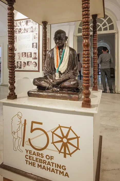 Framed Print : Mahatma Gandhi Memorial Museum, New Delhi, India, 2023. Creator: Peter Thompson Framed Print : Mahatma Gandhi Memorial Museum, New Delhi, India, 2023. Creator: Peter Thompson