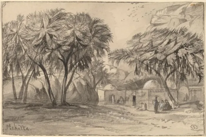 Framed Print : Mahatta, 1884 / 1885. Creator: Edward Lear Framed Print : Mahatta, 1884 / 1885. Creator: Edward Lear