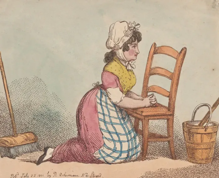 Framed Print : The Maid of All-Works Prayer!!, July 25, 1801. July 25, 1801 Framed Print : The Maid of All-Works Prayer!!, July 25, 1801. July 25, 1801
