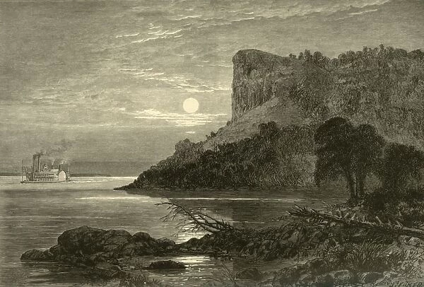 Maidens Rock, Lake Pepin, 1874. Creator: John Filmer