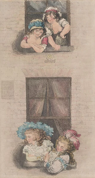 Maids and Mistresses, December 1, 1791. December 1, 1791. Creator: Thomas Rowlandson