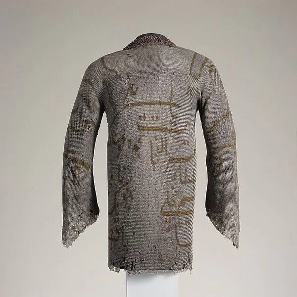 Mail Shirt, Indian or Iranian, dated A.H. 1232 / A.D. 1816-17). Creator: Unknown