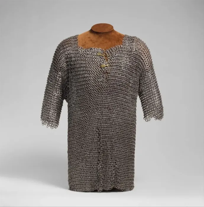 Framed Print : Mail Shirt, Syrian or Turkish, probably early 16th century. Creator: Unknown Framed Print : Mail Shirt, Syrian or Turkish, probably early 16th century. Creator: Unknown