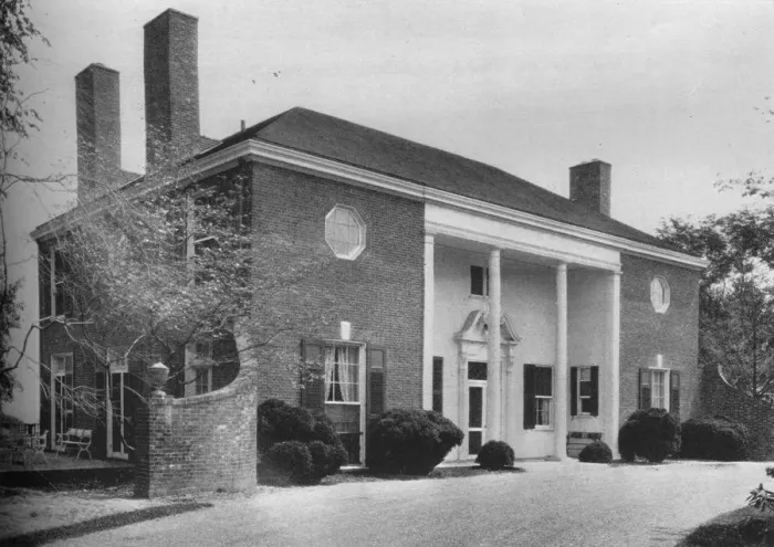 Framed Print : Main building, Creek Club, Locust Valley, New York, 1925 Framed Print : Main building, Creek Club, Locust Valley, New York, 1925