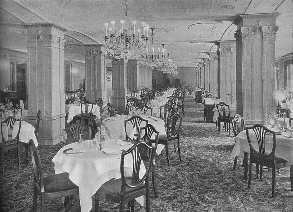 Main dining room, Hotel Hamilton, Washington DC, 1923