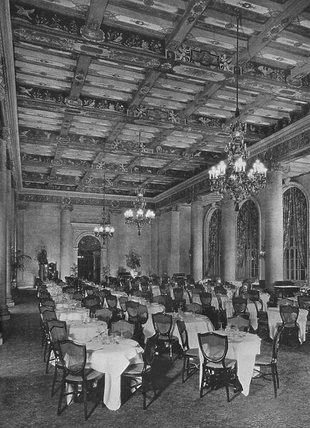 Main dining room, Los Angeles-Biltmore Hotel, Los Angeles, California, 1923