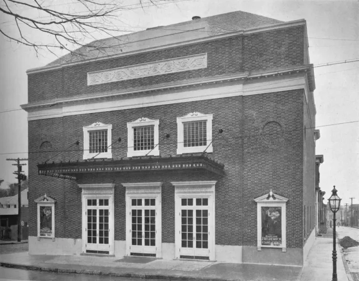 Framed Print : Main facade - Circle Theater, Annapolis, Maryland, 1922 Framed Print : Main facade - Circle Theater, Annapolis, Maryland, 1922