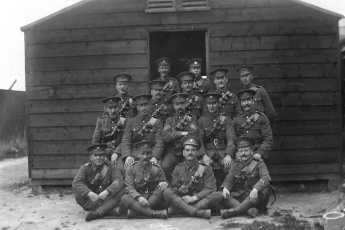Framed Print : Main guard, Royal naval depot, Fleet House and Archcliffe Fort, Dover, c1916 Framed Print : Main guard, Royal naval depot, Fleet House and Archcliffe Fort, Dover, c1916