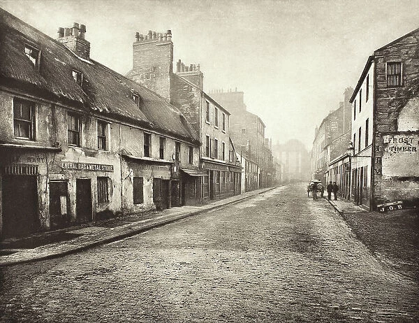 Main Street, Gorbals, Looking South (#36), 1868, printed 1900. Creator: Thomas Annan