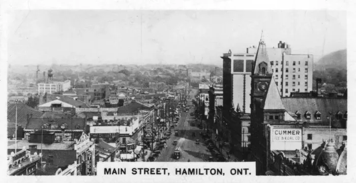 Framed Print : Main Street, Hamilton, Ontario, Canada, c1920s Framed Print : Main Street, Hamilton, Ontario, Canada, c1920s