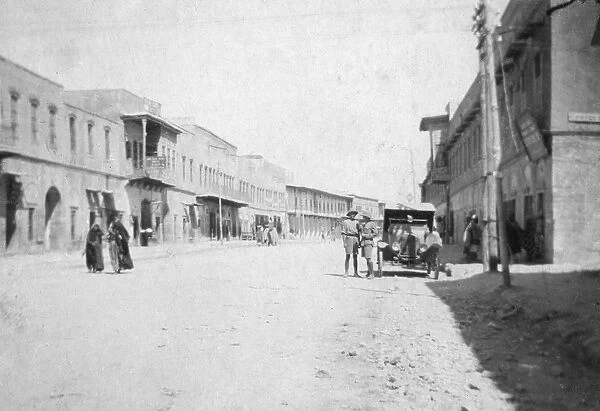 The main street of Mosul, Iraq, c1910s