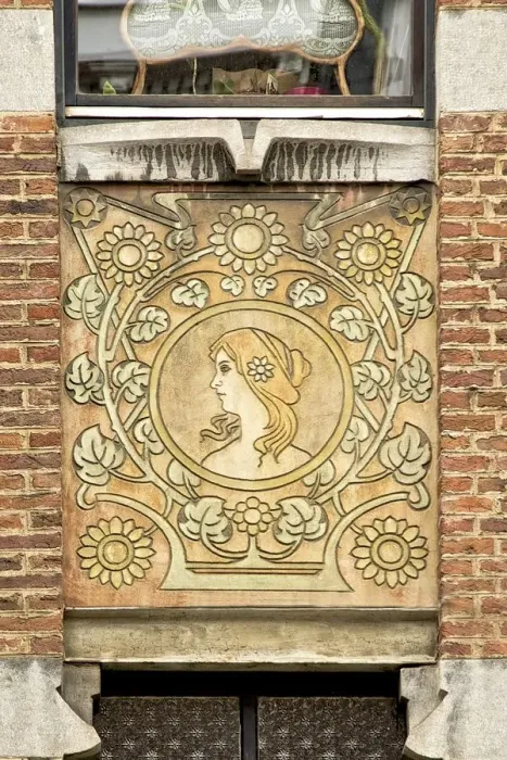 Framed Print : Maison Algave, 7 Rue Antoine Breart, Brussels, (1898), c2014-c2017. Artist: Alan John Ainsworth Framed Print : Maison Algave, 7 Rue Antoine Breart, Brussels, (1898), c2014-c2017. Artist: Alan John Ainsworth