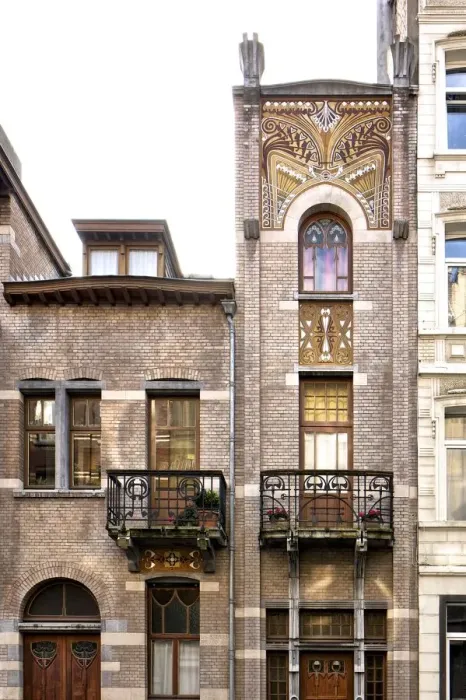 Framed Print : Maison-Atelier Albert Cortvriendt, (1900), 6-8 Rue de Nancy, Brussels, Belgium, c2014-2017 Framed Print : Maison-Atelier Albert Cortvriendt, (1900), 6-8 Rue de Nancy, Brussels, Belgium, c2014-2017