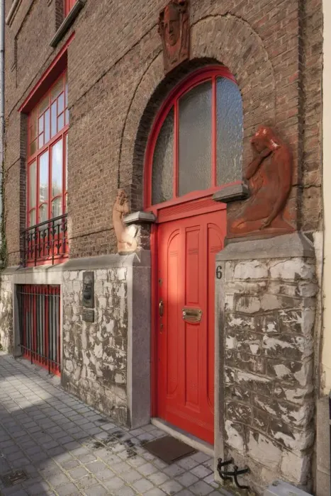 Framed Print : Maison-Atelier Emile Fabry, 6 Rue du College Saint-Michel, (1902), c2014-2017. Artist Framed Print : Maison-Atelier Emile Fabry, 6 Rue du College Saint-Michel, (1902), c2014-2017. Artist