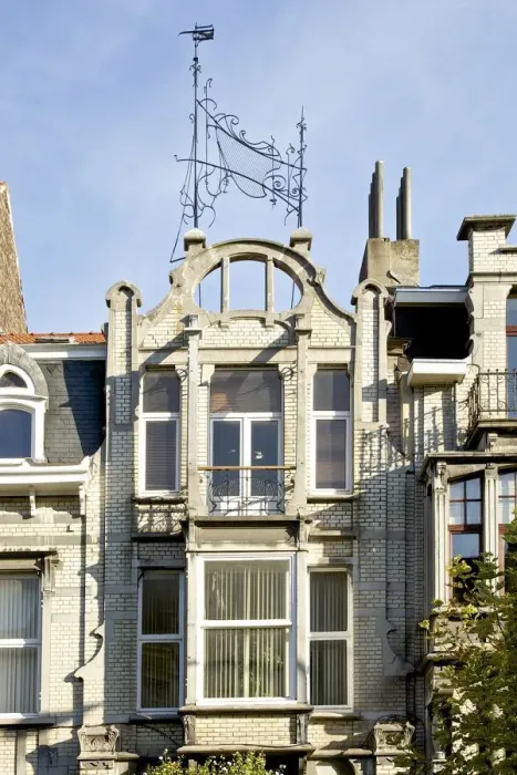 Framed Print : Maison Autrique, 206 Chausee de Heacht, Brussels, Belgium, (1893), c2014-2017. Artist Framed Print : Maison Autrique, 206 Chausee de Heacht, Brussels, Belgium, (1893), c2014-2017. Artist