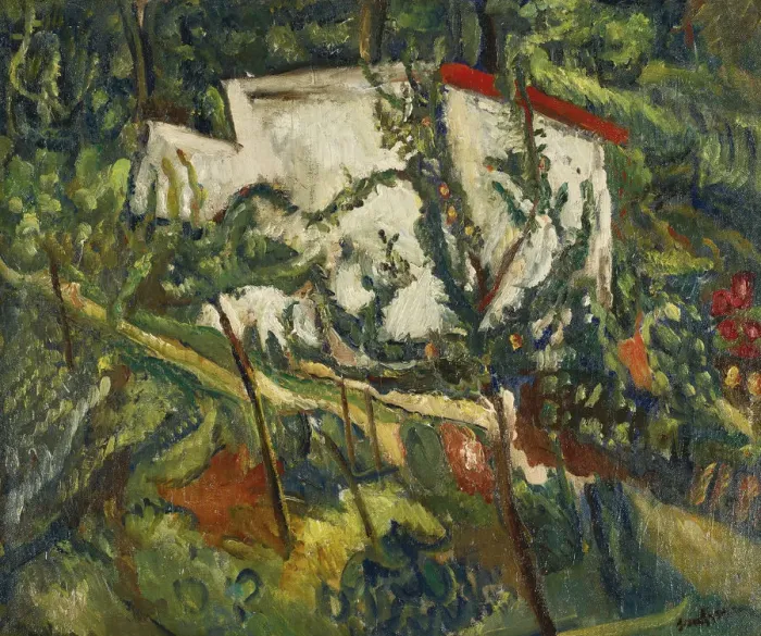 Framed Print : Maison de Clamart, c. 1918. Artist: Soutine, Chaim (1893-1943) Framed Print : Maison de Clamart, c. 1918. Artist: Soutine, Chaim (1893-1943)