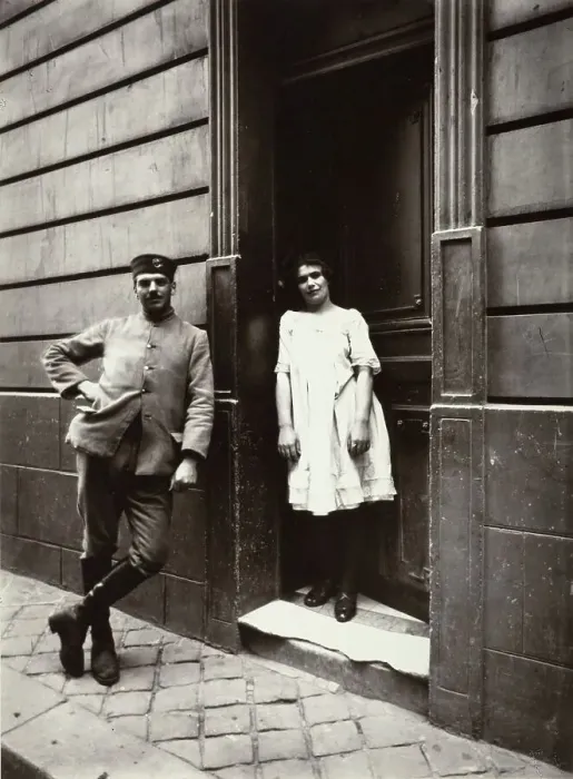 Framed Print : Maison Close, before 1927, publication 1956. Creator: Eugene Atget Framed Print : Maison Close, before 1927, publication 1956. Creator: Eugene Atget