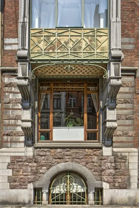 Framed Print : Maison Hankar, 71 Rue Defacqz, Brussels, Belgium, c2014-2017. Artist: Alan John Ainsworth Framed Print : Maison Hankar, 71 Rue Defacqz, Brussels, Belgium, c2014-2017. Artist: Alan John Ainsworth