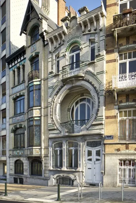 Framed Print : Maison Nelissen, Brussels, Belgium, (1905), c2014-c2017. Artist: Alan John Ainsworth Framed Print : Maison Nelissen, Brussels, Belgium, (1905), c2014-c2017. Artist: Alan John Ainsworth