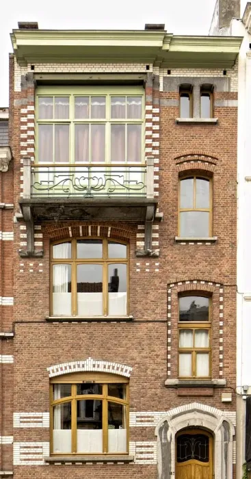 Framed Print : Maison Sander Pierron, 157 Rue de l Aqueduc, Brussels, Belgium, (1903), c2014-2017 Framed Print : Maison Sander Pierron, 157 Rue de l Aqueduc, Brussels, Belgium, (1903), c2014-2017