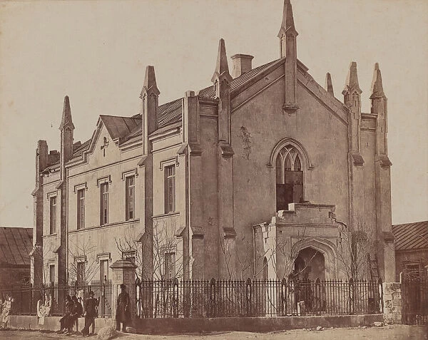 Maison Vertu, Sebastopol, 1855-1856. Creator: James Robertson