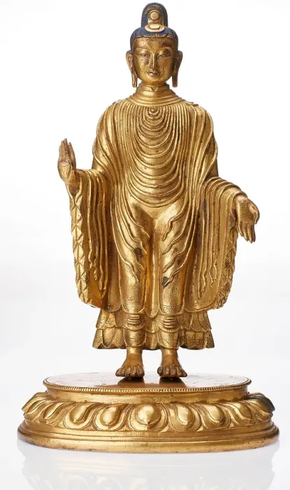 Framed Print : Maitreya, 1700s. Creator: Unknown Framed Print : Maitreya, 1700s. Creator: Unknown