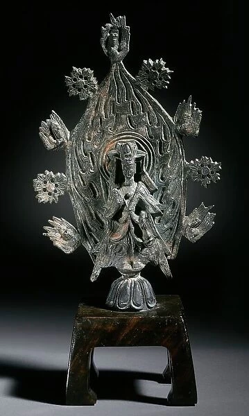 Maitreya (Mile), the Buddha of the Future, between 386 and 470. Creator: Unknown