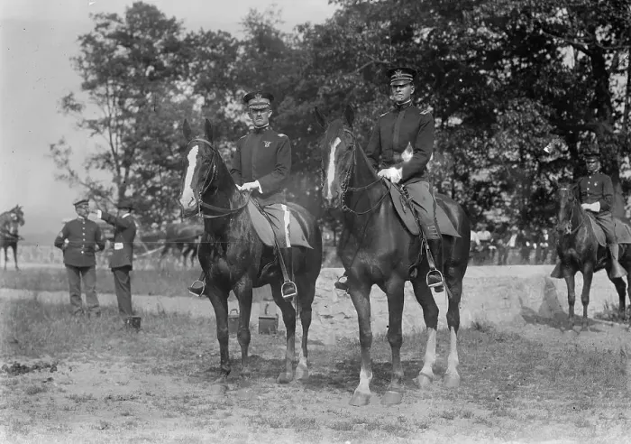 Framed Print : Maj. F. W. Sladen & Lt. H.D. Higley, 1926. Creator: Bain News Service Framed Print : Maj. F. W. Sladen & Lt. H.D. Higley, 1926. Creator: Bain News Service