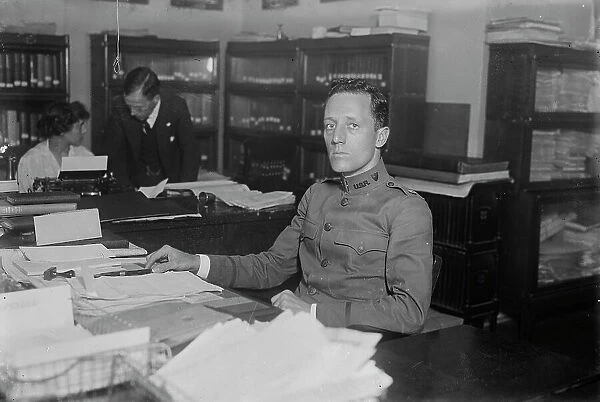 Maj. Hunter S. Marston, 10 Sept 1917. Creator: Bain News Service