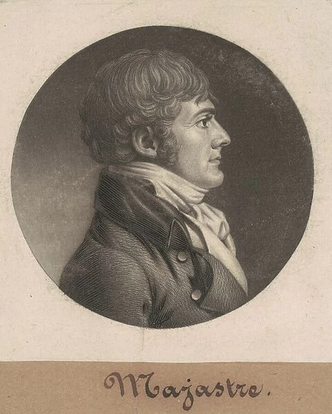 Majastre, 1807. Creator: Charles Balthazar Julien Fevret de Saint-Memin