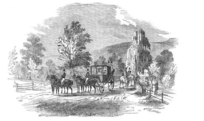 Framed Print : Her Majesty and Prince Albert viewing the Pass of Killiecrankie, 1844 Framed Print : Her Majesty and Prince Albert viewing the Pass of Killiecrankie, 1844