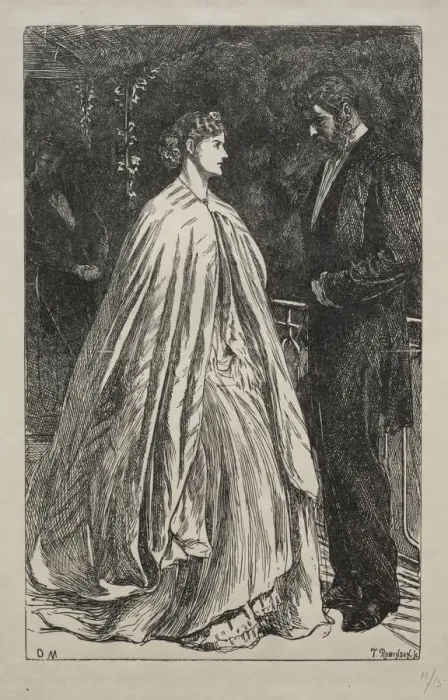 Framed Print : Two to One on the Major, 1866. Creator: George Louis Palmella Busson Du Maurier (British Framed Print : Two to One on the Major, 1866. Creator: George Louis Palmella Busson Du Maurier (British