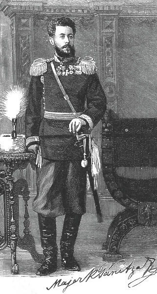 'Major Constantine Panitza, 1890. Creator: Unknown