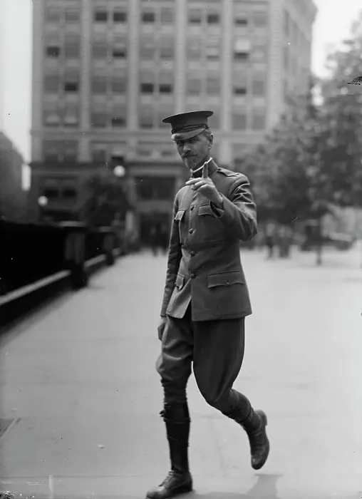 Framed Print : Major Edwin P. Wolfe, U.S.A. Medical Building, 1917. Creator: Unknown Framed Print : Major Edwin P. Wolfe, U.S.A. Medical Building, 1917. Creator: Unknown