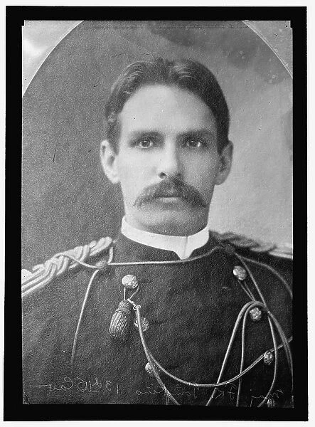 Major F. K. Tomkins, 13th U.S. Cavalry, between 1909 and 1923. Creator: Harris & Ewing. Major F. K. Tomkins, 13th U.S. Cavalry, between 1909 and 1923. Creator: Harris & Ewing