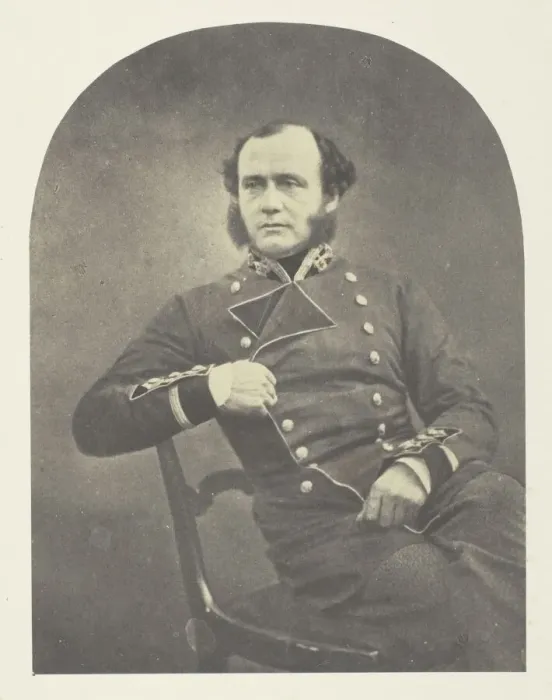Framed Print : Major Gen l Charles Ashe Windham, 1855. Creator: Roger Fenton Framed Print : Major Gen l Charles Ashe Windham, 1855. Creator: Roger Fenton