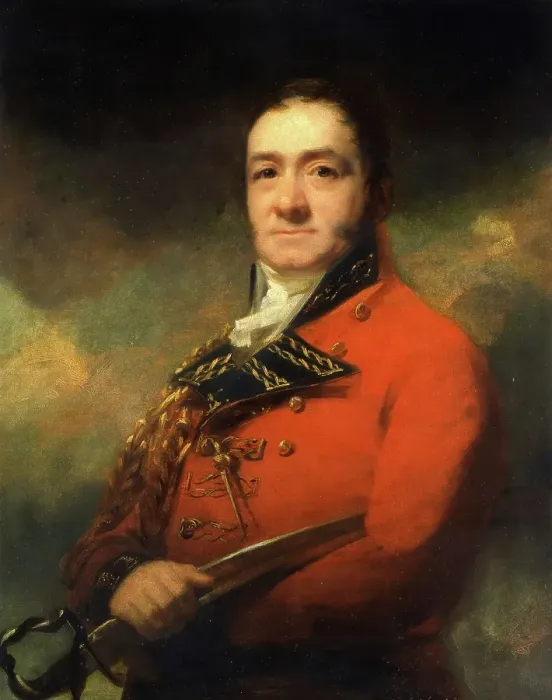 Framed Print : Major General Charles Reynolds, unknown date. Creator: Henry Raeburn Framed Print : Major General Charles Reynolds, unknown date. Creator: Henry Raeburn