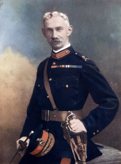 Framed Print : Major-General G Barton, commanding the 6th Infantry Brigade, 1902. Artist: Debenham & Smith Framed Print : Major-General G Barton, commanding the 6th Infantry Brigade, 1902. Artist: Debenham & Smith