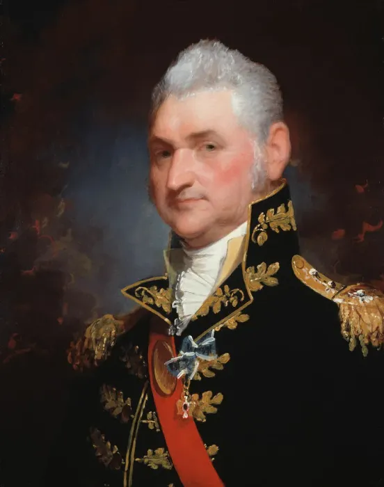 Framed Print : Major-General Henry Dearborn, 1812. Creator: Gilbert Stuart Framed Print : Major-General Henry Dearborn, 1812. Creator: Gilbert Stuart
