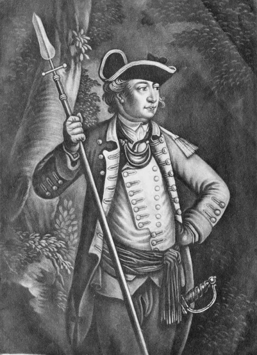 Framed Print : Major General John Sullivan, August 22, 1776. August 22, 1776. Creator: Anon Framed Print : Major General John Sullivan, August 22, 1776. August 22, 1776. Creator: Anon