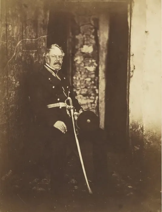 Framed Print : Major General Lockyer, 1855. Creator: Roger Fenton Framed Print : Major General Lockyer, 1855. Creator: Roger Fenton