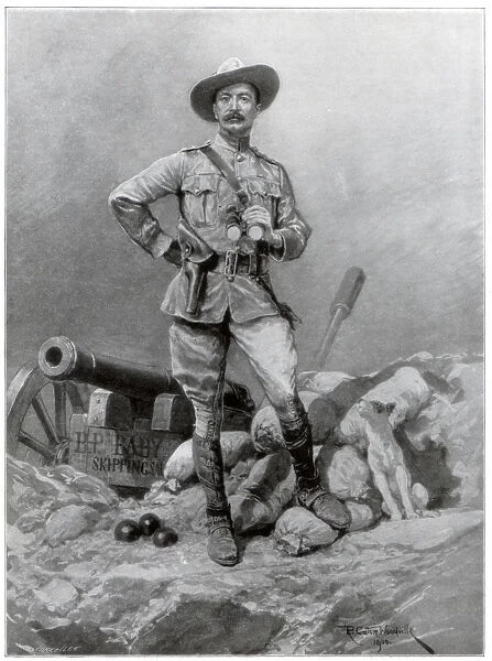 Major General Robert Baden Powell (1857-1941), 1900. Artist: Richard Caton Woodville II