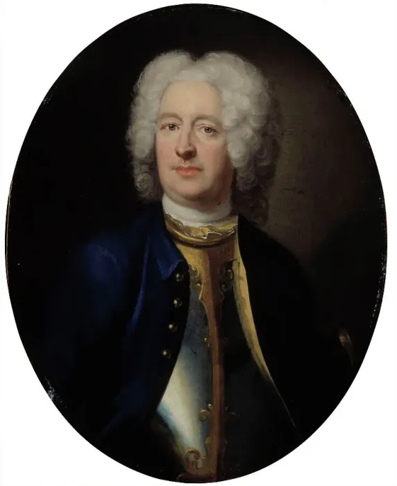 Framed Print : Major-general Simon Jacob Wennerstedt, 1731. Creator: Johan Henrik Scheffel Framed Print : Major-general Simon Jacob Wennerstedt, 1731. Creator: Johan Henrik Scheffel