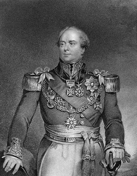 Major-General Sir Archibald Campbell, British soldier, c1830 (c1857)