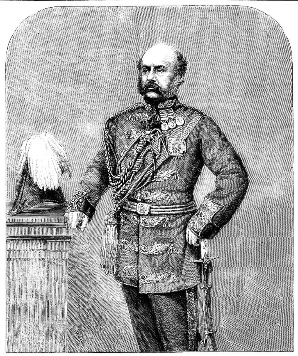 Framed Print : Major-General Sir Edward Lugard, K.C.B. - from a photograph by Beard, 1858. Creator: Unknown Framed Print : Major-General Sir Edward Lugard, K.C.B. - from a photograph by Beard, 1858. Creator: Unknown