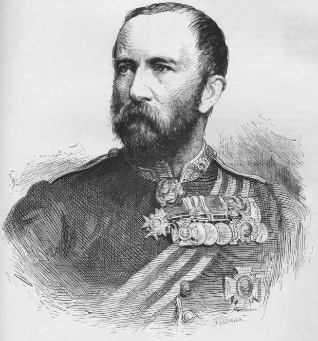 Framed Print : Major General Sir Henry Evelyn Wood, VC, KCB, British soldier, 1884 Framed Print : Major General Sir Henry Evelyn Wood, VC, KCB, British soldier, 1884