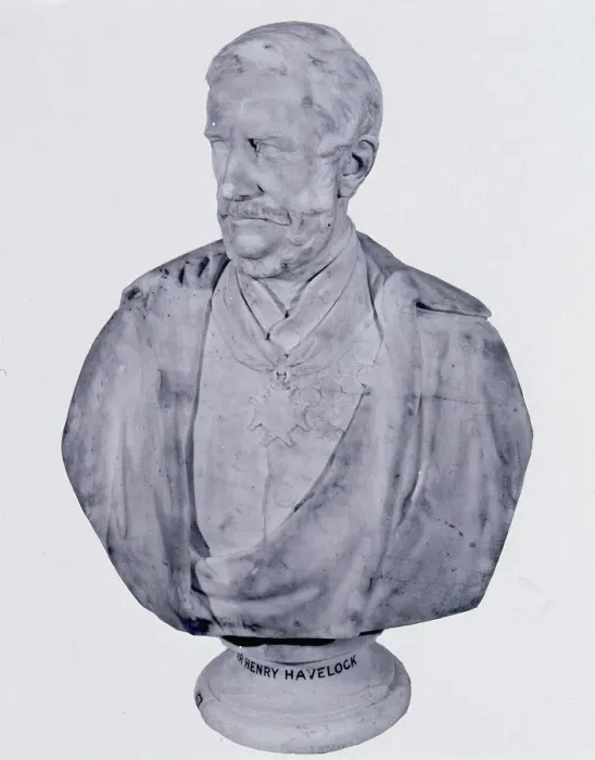 Framed Print : Major General Sir Henry Havelock. 1858. Artist: William Behnes Framed Print : Major General Sir Henry Havelock. 1858. Artist: William Behnes