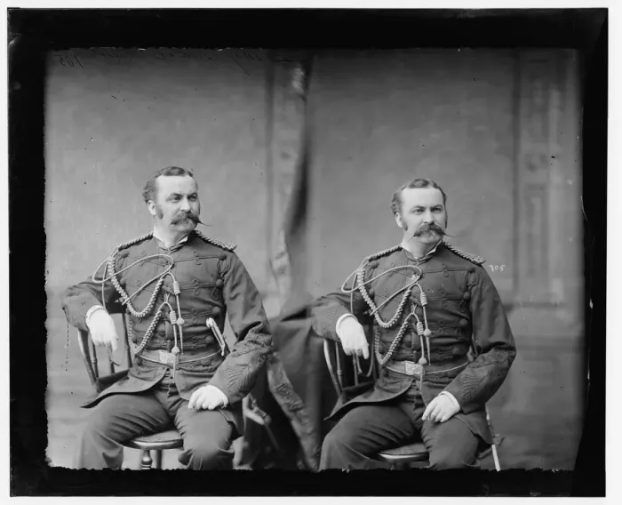 Framed Print : Major Goodloe, U. S. Marines. between 1865 and 1880. Creator: Unknown Framed Print : Major Goodloe, U. S. Marines. between 1865 and 1880. Creator: Unknown